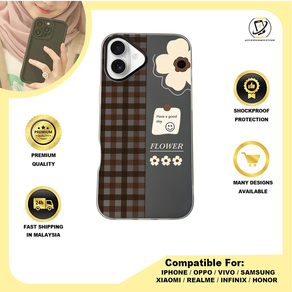 JELLY CASE PHONE FOR IPHONE - DESIGN FLOWER G