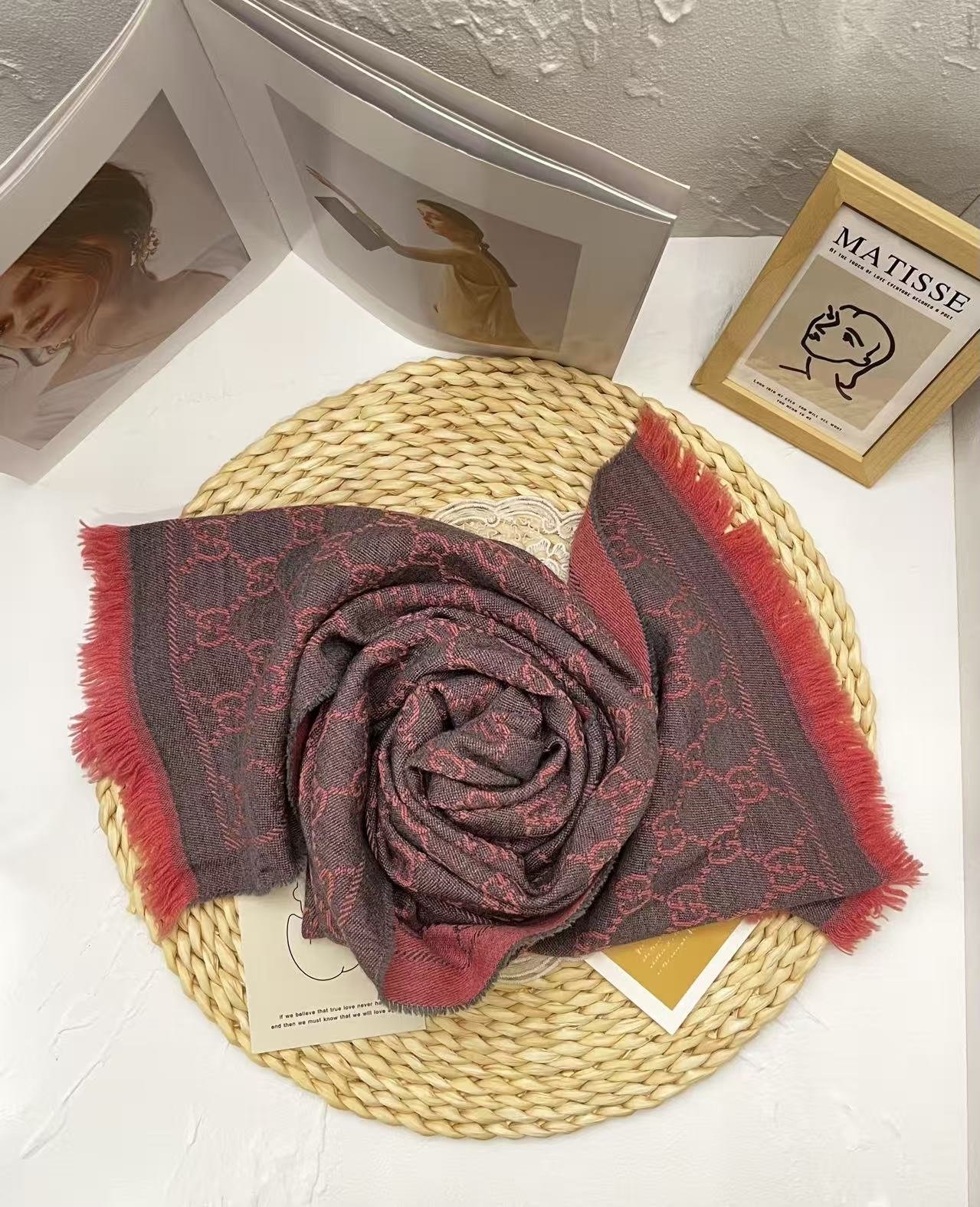 Gucci Reversible Wool Scarf
