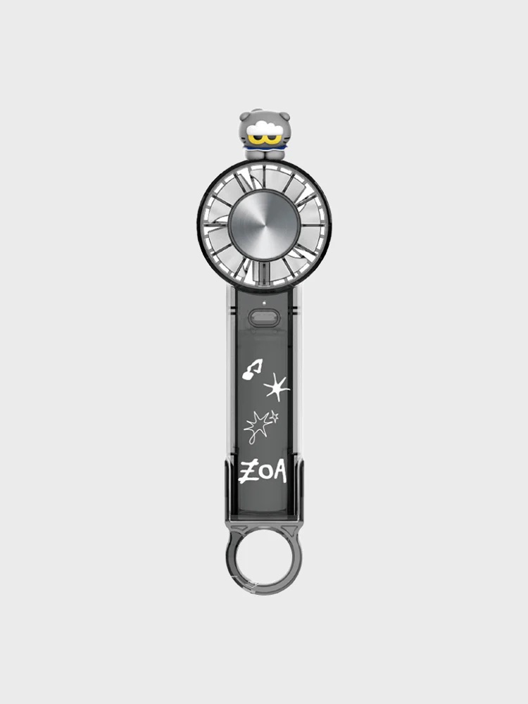 📦訂購 韓國代購 ZO&FRIENDS ZOA COOLING FAN 灰貓手提風扇