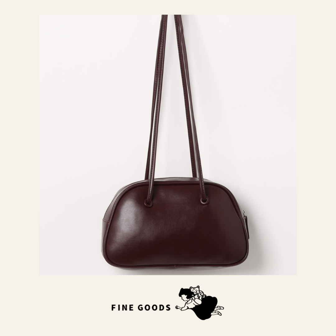 BONLECILL Marche Lightweight Long Handle Square Boston Bag