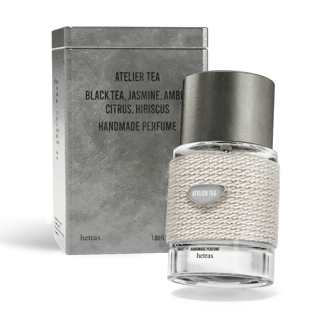 韓國製 最新 Hetras鐵盒手工香水50ml 