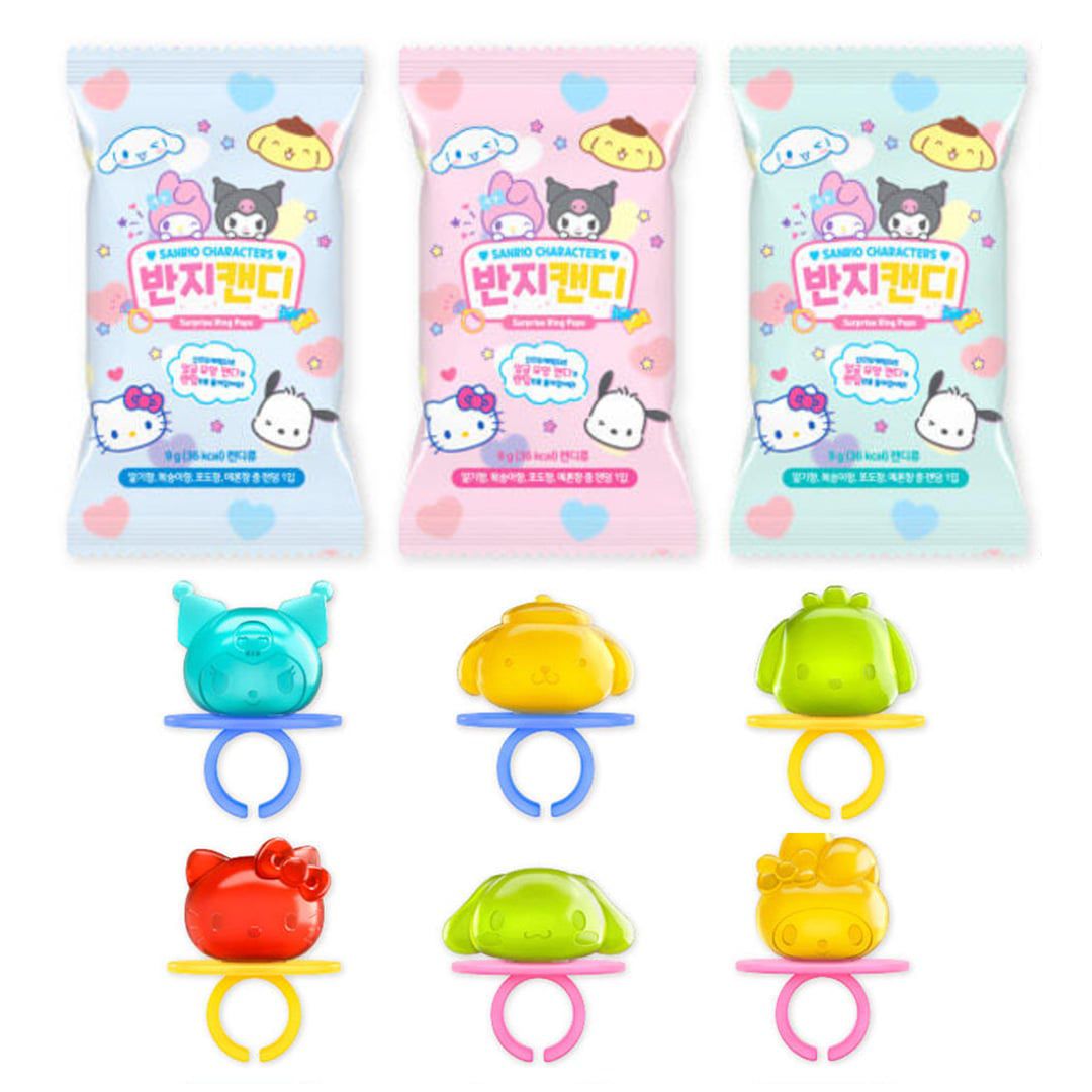 YW260780 - 韓國Sanrio 角色立體戒子糖 
