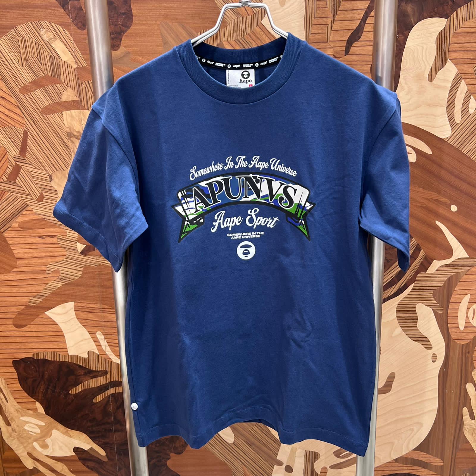 AAPE Relaxed fit APUNVS graphic tee (1860) 寬鬆版