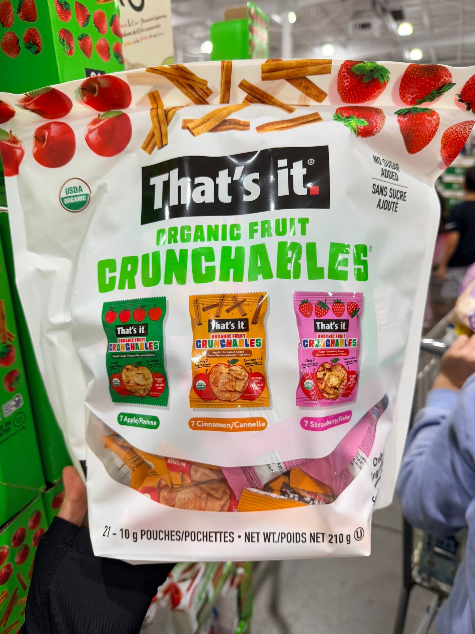 加拿大直送快閃  ‼️一日特價 That’s it. Crunchables 有機蘋果脆果乾混合裝