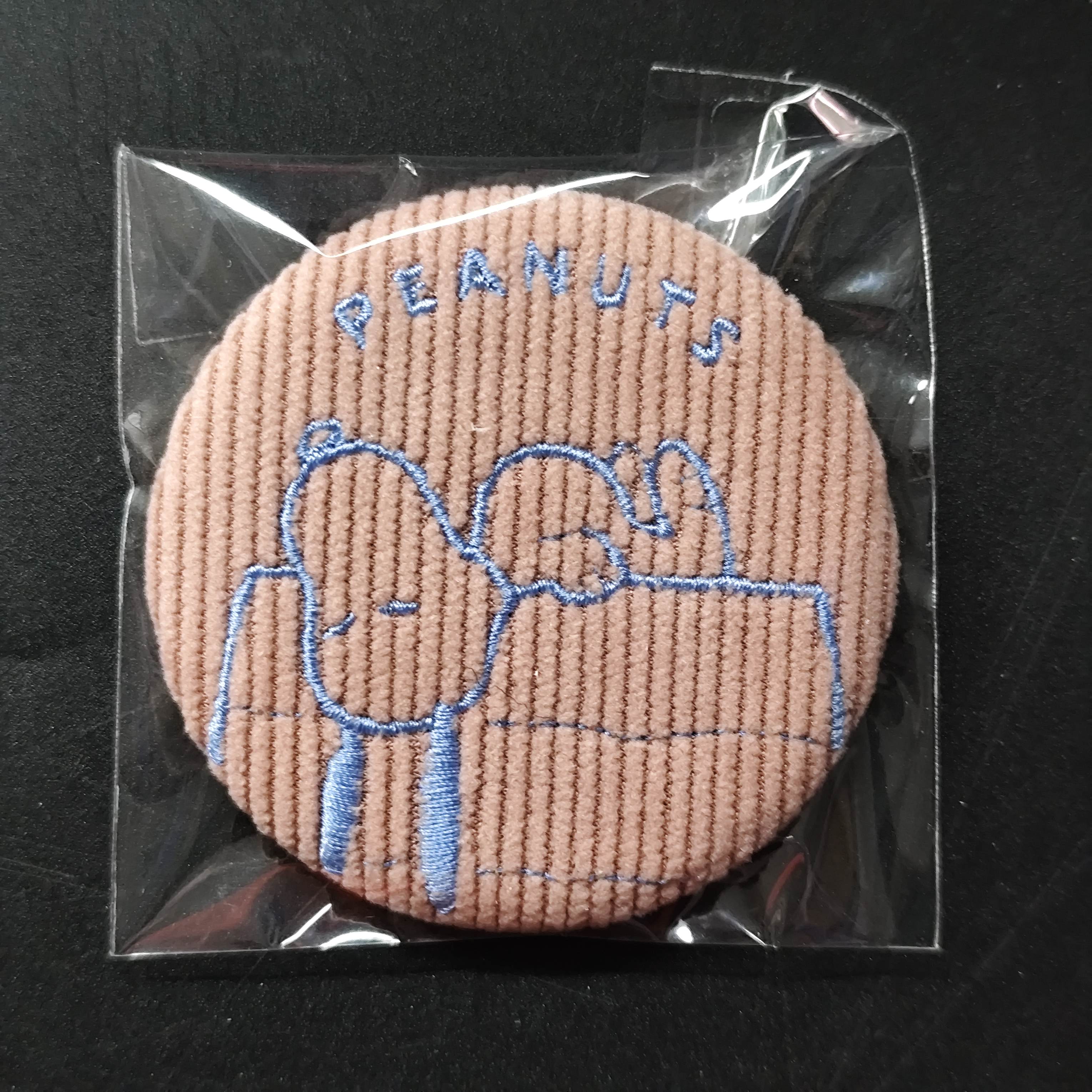 花生漫畫 史諾比 刺繡襟章徽章週邊配飾 No.6 [平行進口] AA06407