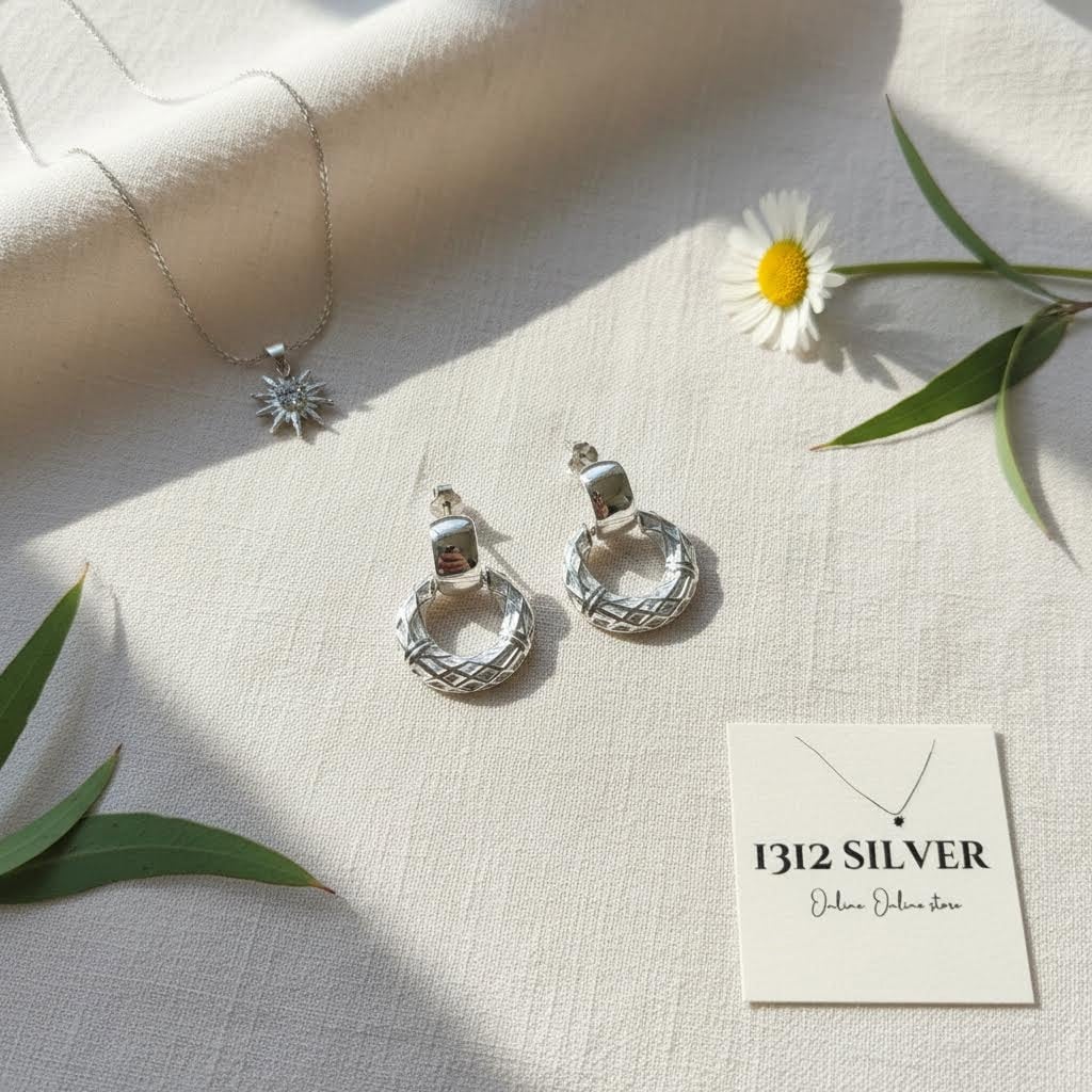 S925 - EE0334 Circle Earrings