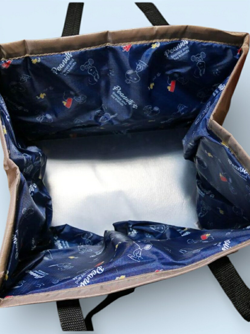 🆕【⭐訂購⭐】🇯🇵日本直送 🌀#Snoopy 保冷保溫購物籃（附底板）［3款選］🌀[ELCD-0178][260430]