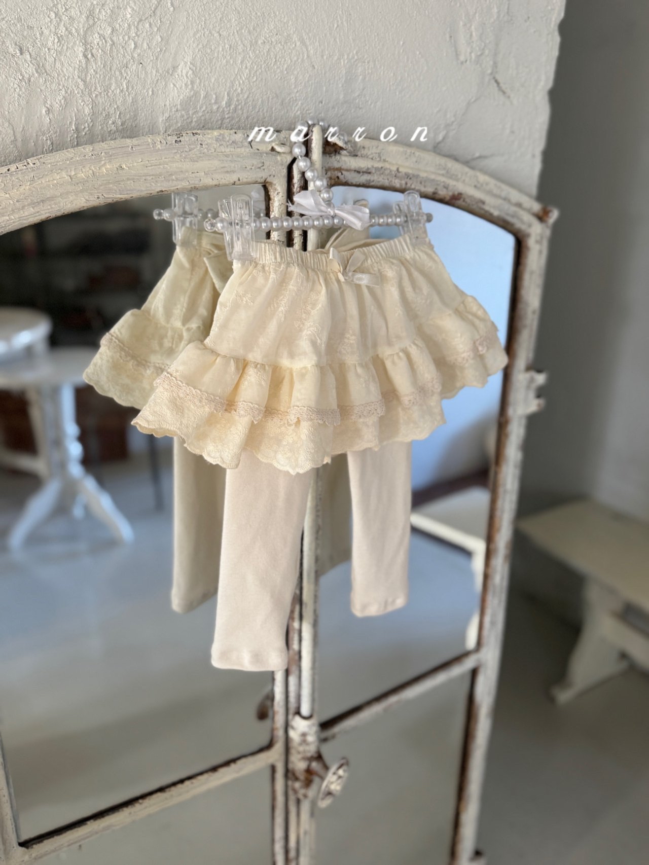 🇰🇷Marron skirt leggings