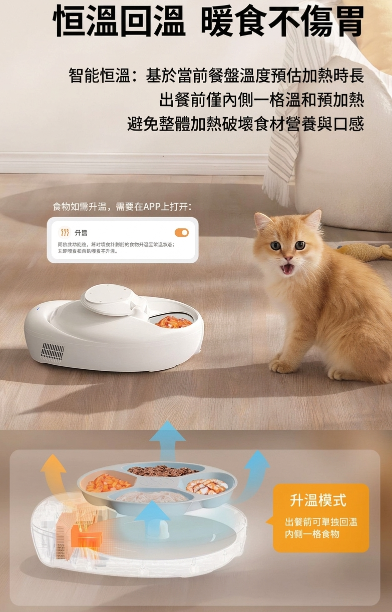 Airrobo 空氣夢卜雙溫自動餵食器 F20 香港三腳插頭 (預購產品)