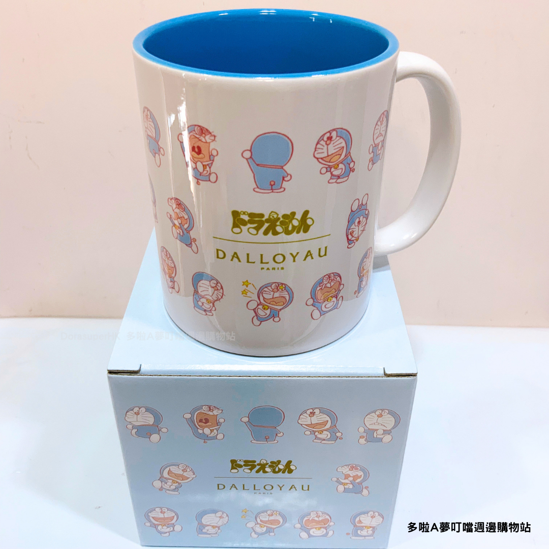 [限量版 現貨] 多啦A夢陶瓷杯 Dalloyau日本限定(連糖果）