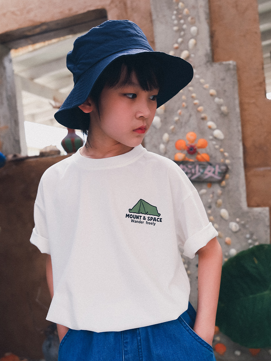 2件起各减$10。🌄 MOUNT SPACE 戶外主題童裝 Tee