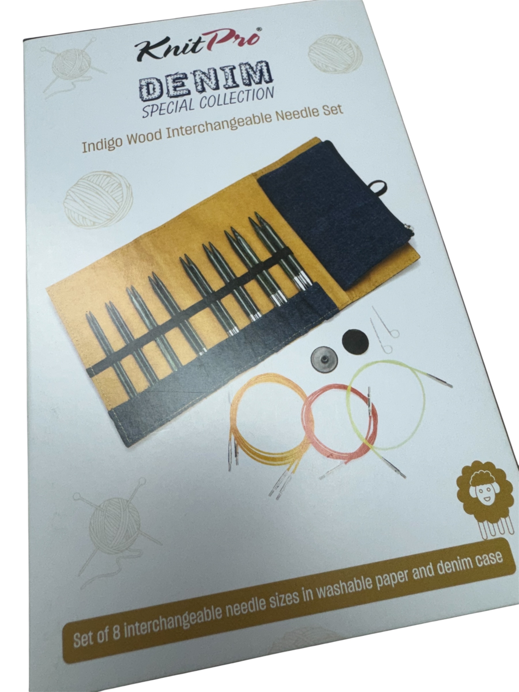 Knitpro Denim IC needles set