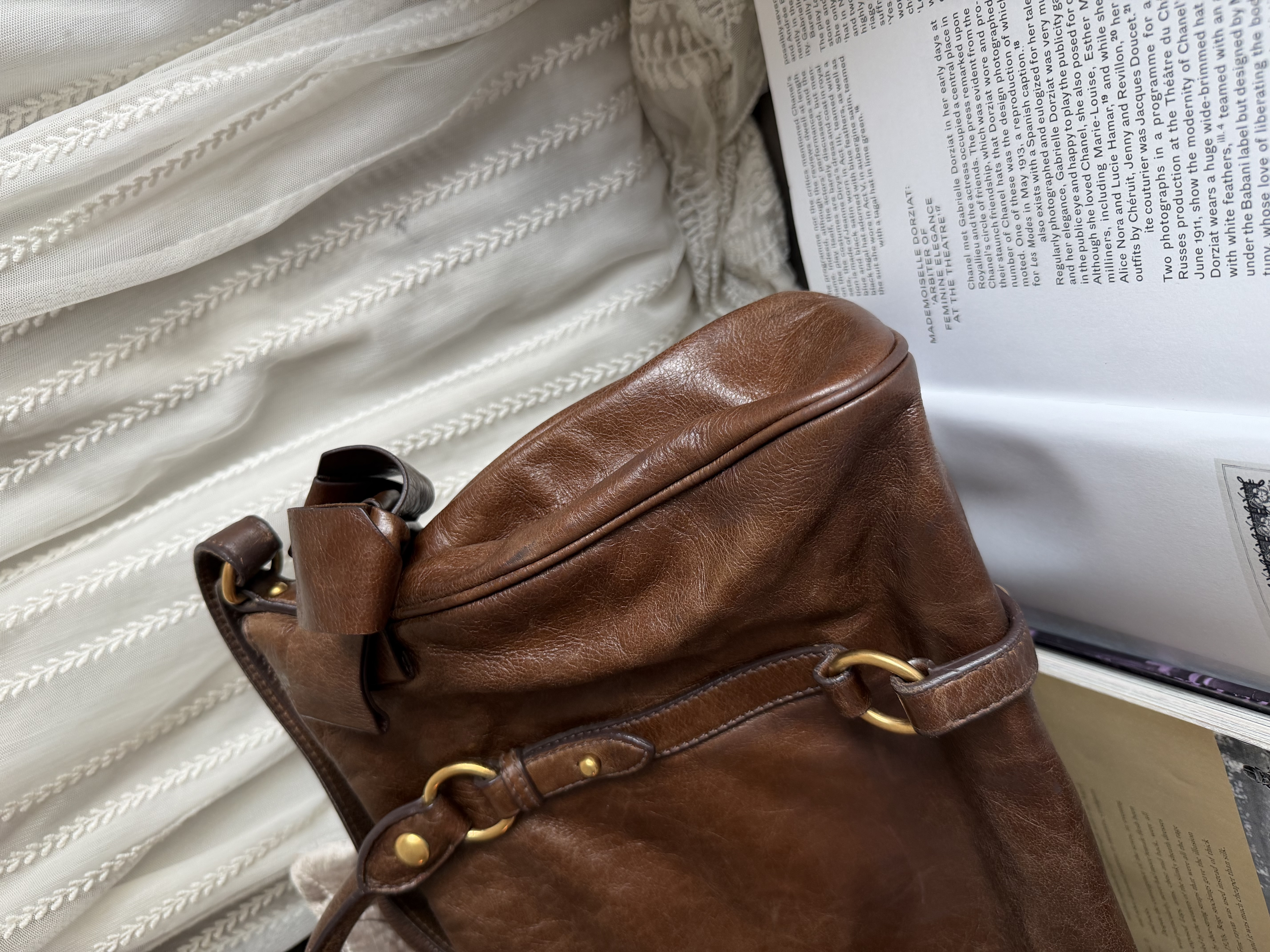 Miu miu vitello bag brown 