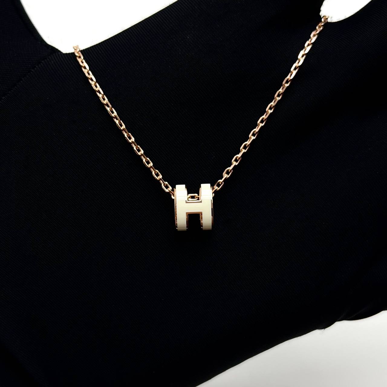 Hermes Mini Pop H White RGHW