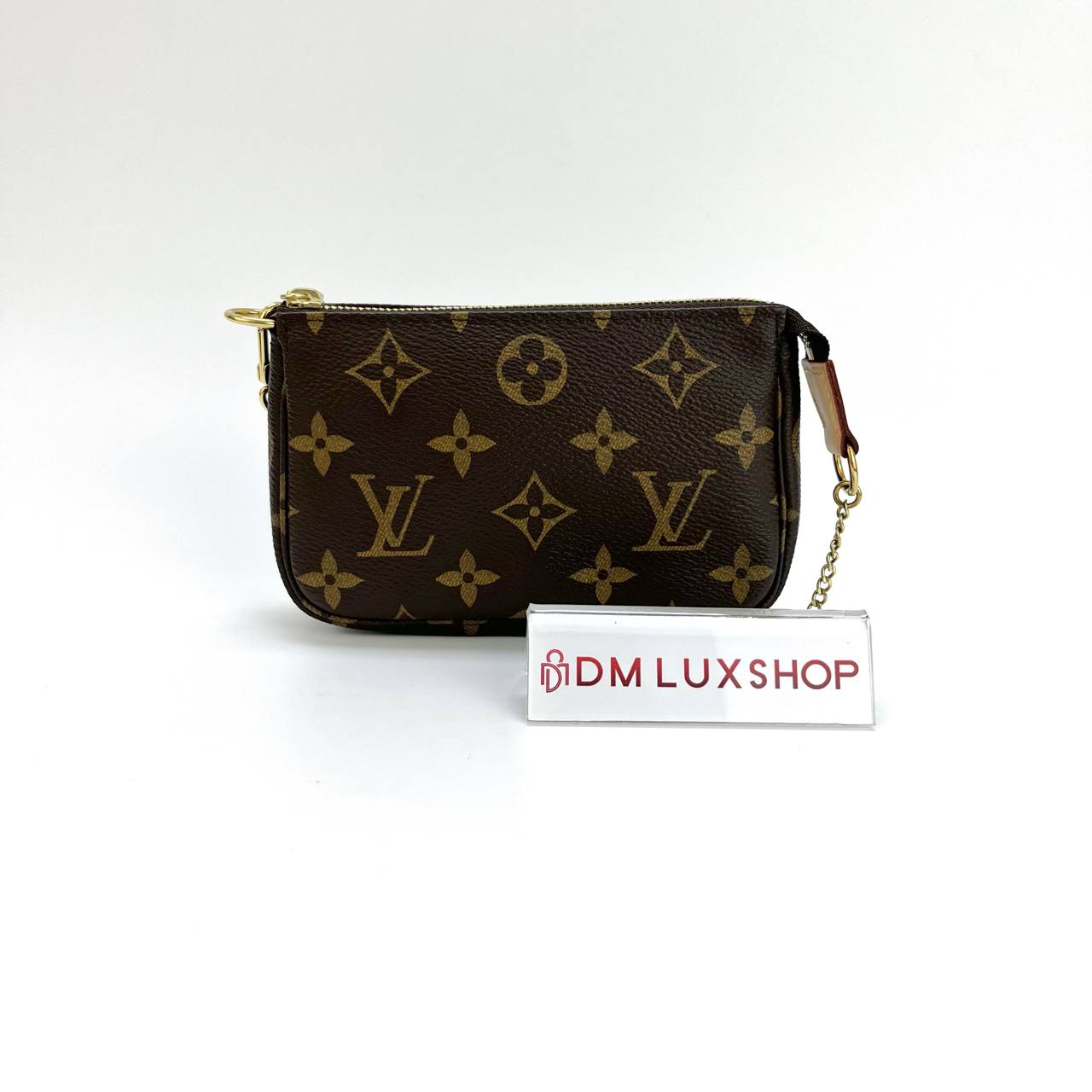 LV Monogram Mini Pochette Accessoires GHW