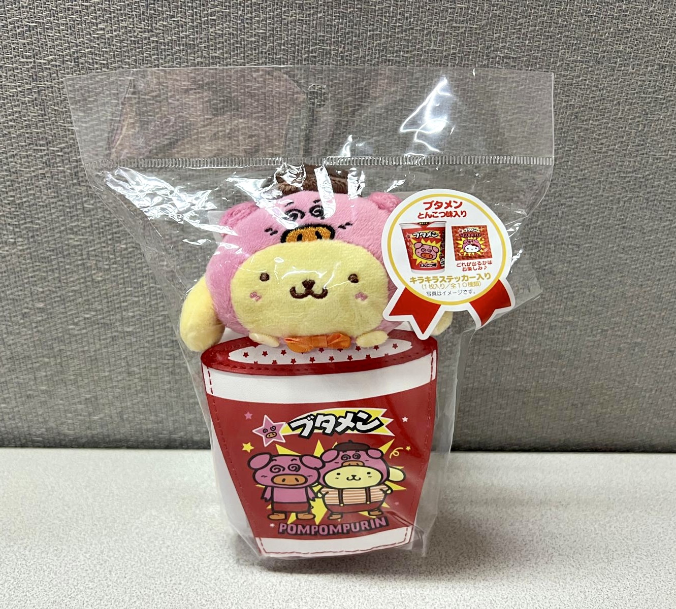 🎌日本直送🎌 Sanrio Butaman 豬豬拉麵合作系列 散子包造型公仔掛飾