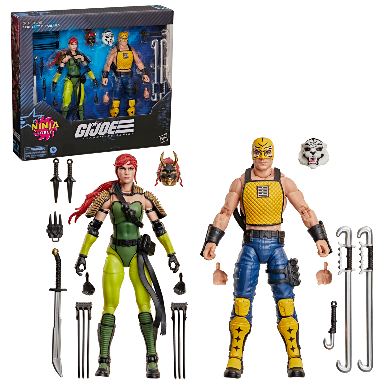 預訂商品 G.I. Joe CS # 212 Ninja Force Scarlett and T'Jbang 