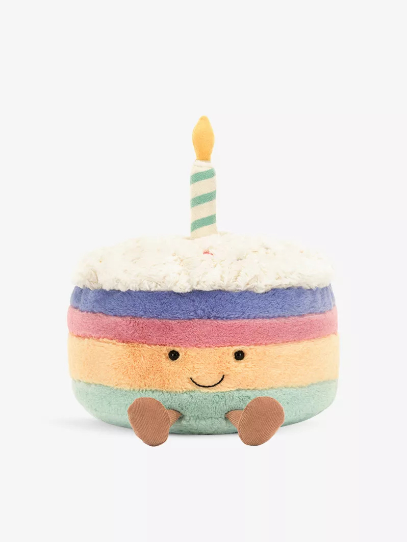 Jellycat Amuseable Rainbow Birthday Cake 趣味彩虹蛋糕