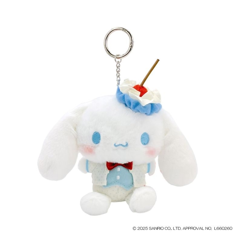 🌸 【預訂】Cinnamoroll公仔掛飾 - Sky Blue Cherry Cake