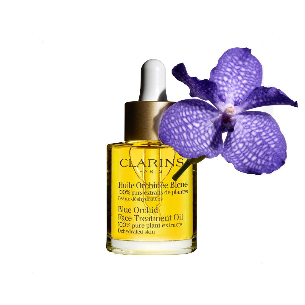 Clarins (嬌韻詩) 皇牌蘭花面部護理油 Blue Orchid Face Treatment Oil ( 30ml 原廠正裝 )