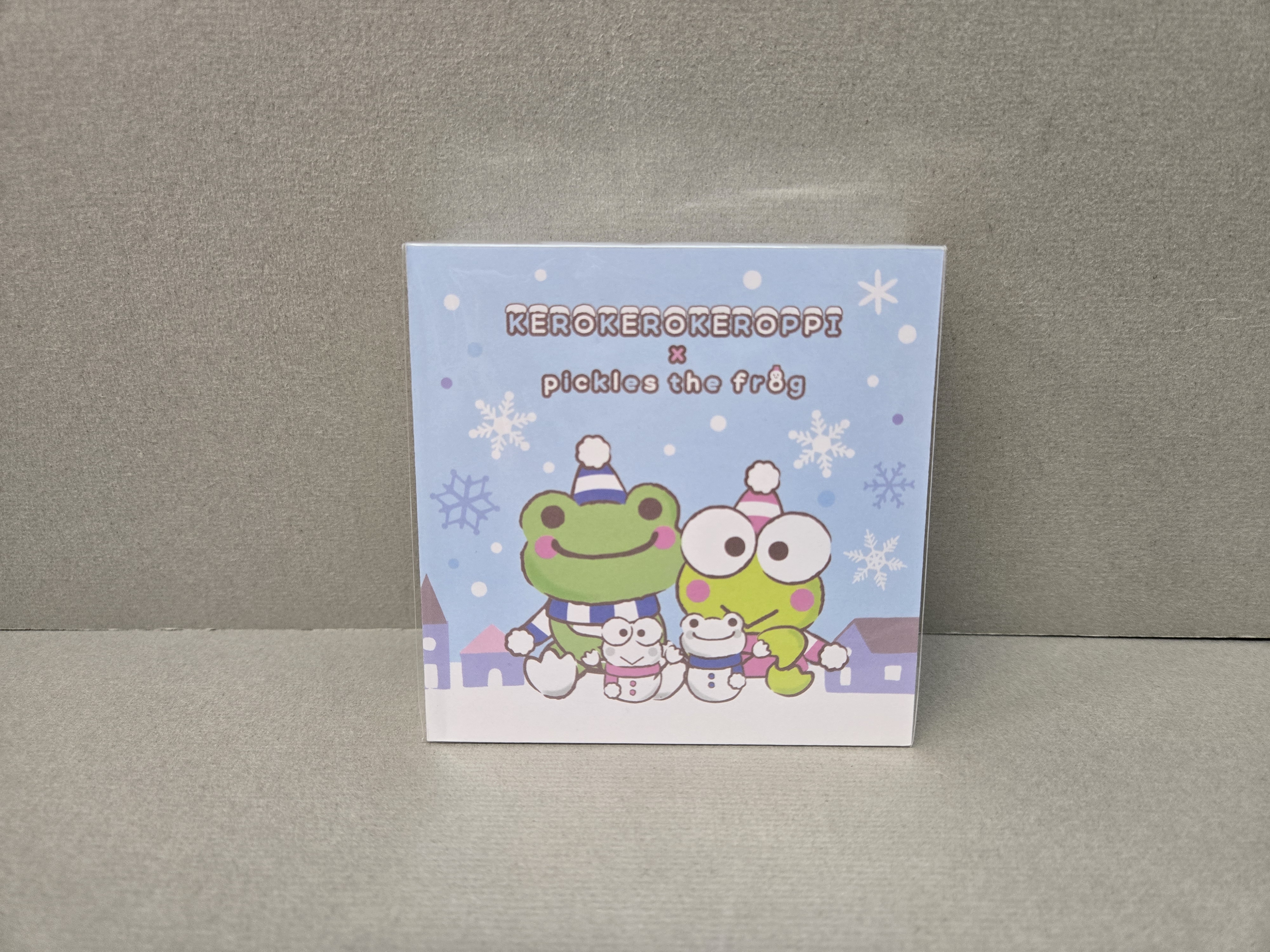 pickles×Keroppi memopat