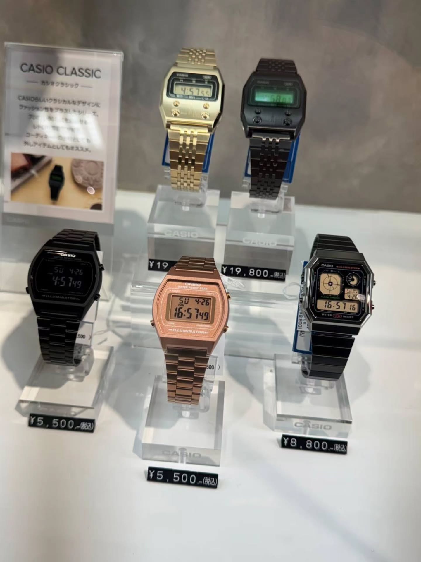 🇯🇵Casio 正品手表代购 赶快拿图来询问价格