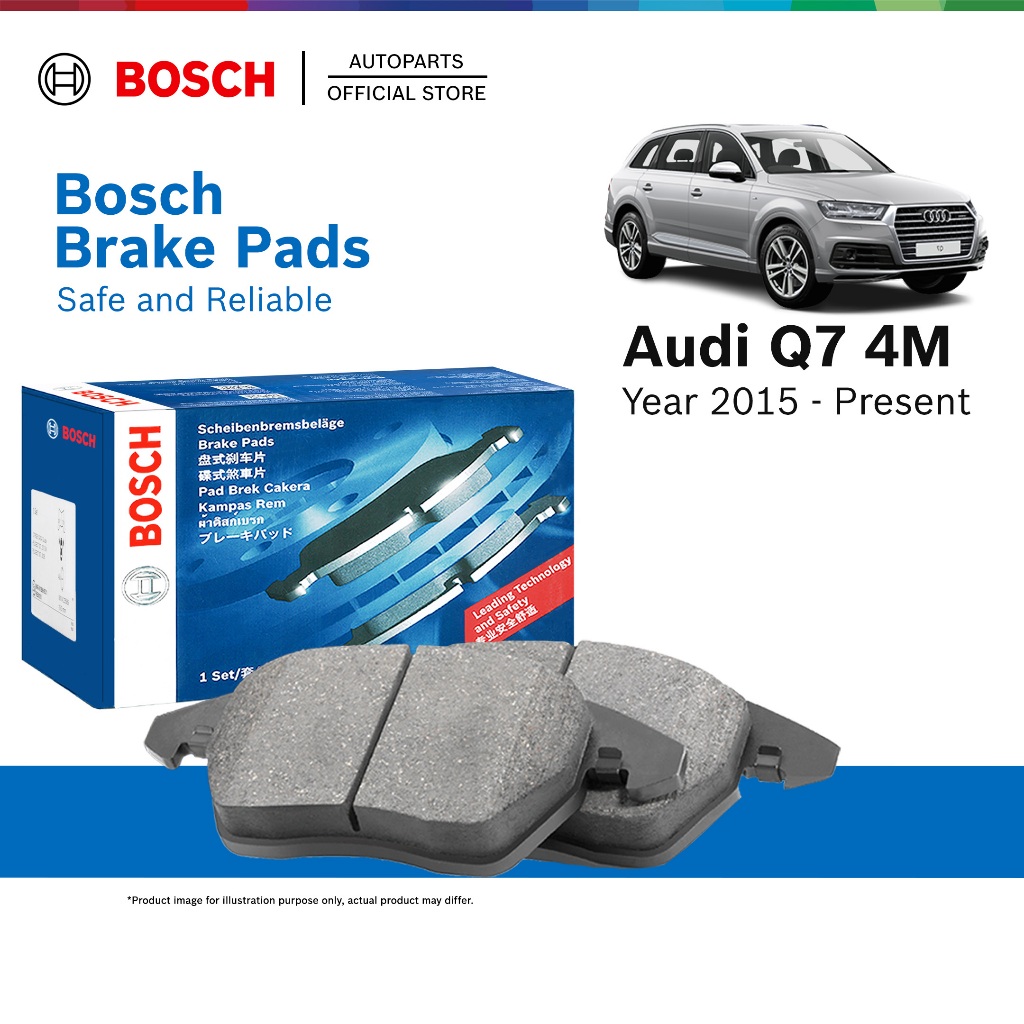 BOSCH Front Brake Pads - Audi Q7 (4M) (year 2015 - present) - 0986424429