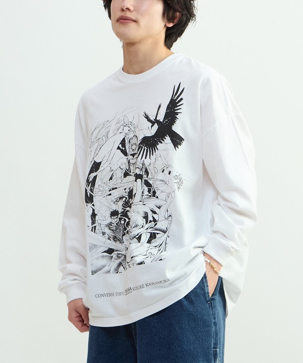 《Pre-Order》Graphic Longsleeve Tee｜Clamp X Converse 第二彈 (26C15-P）