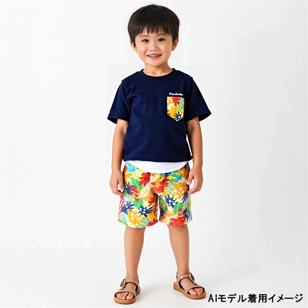 🆕【⭐訂購⭐】🇯🇵 日本直送 🌀昆蟲/植物圖案口袋 撞色下擺 短袖Tee［2款選］🌀[ELCA-0147][260417]