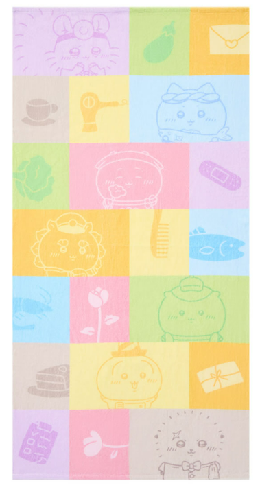 🌸 【預訂】店主 Towel - Chiikawa 24/10新品