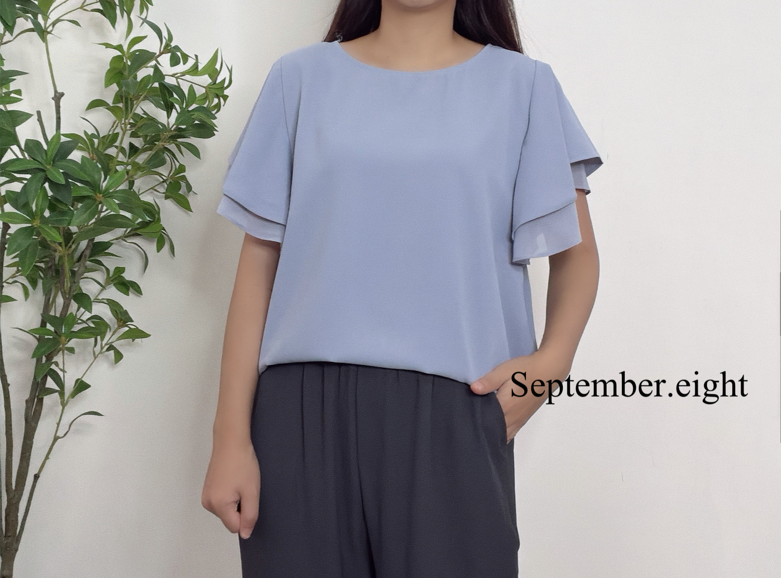 簡約Ruffle 䄂top