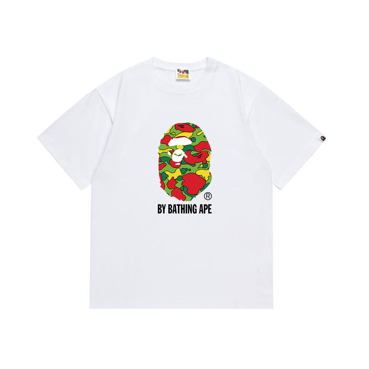 Bape Sta Camo Big Ape Head Tee
