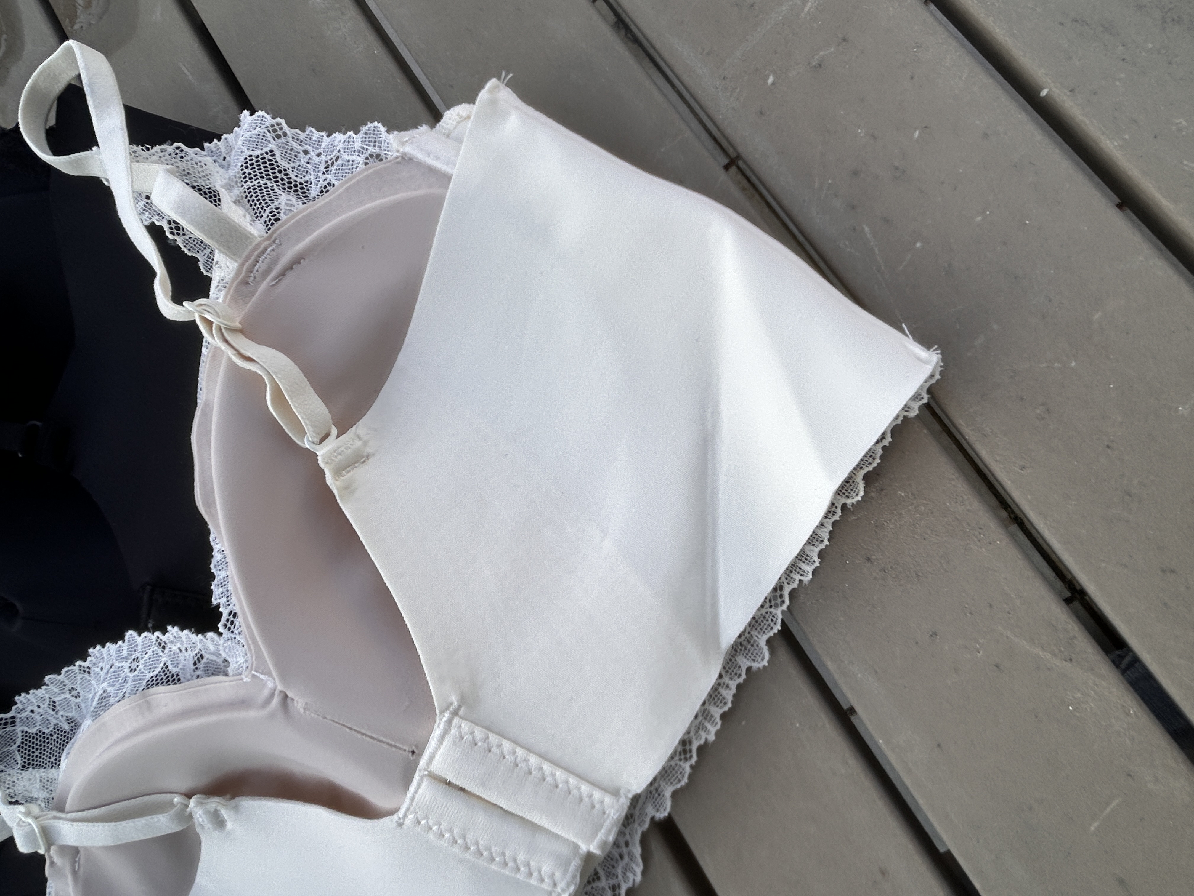 蕾絲V領舒適內衣