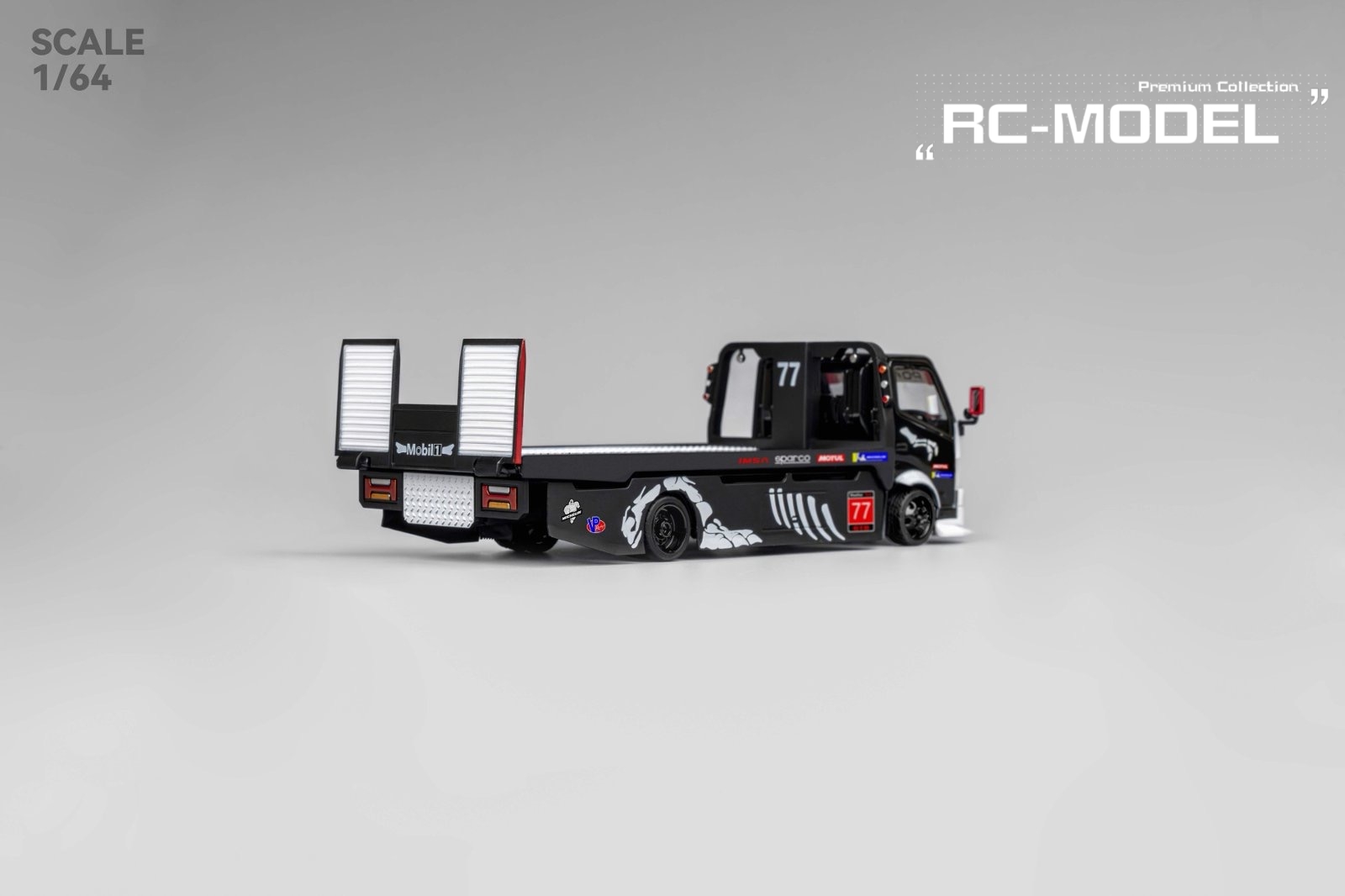 PRE-ORDER Mega Gear 1/64 MG Trailer Bone Dragon Metallic Black