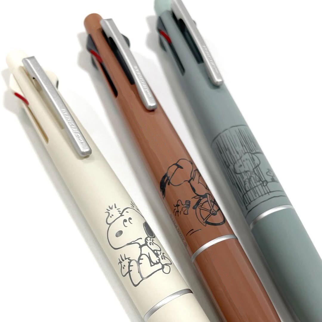 現貨｜Snoopy 日本製 uni Jetstream Lite Touch Ink 4&1 多功能 5用筆 0.5mm 4色原子筆 + 0.5mm 鉛芯筆 (MSXE5-LSPN-05 ST)