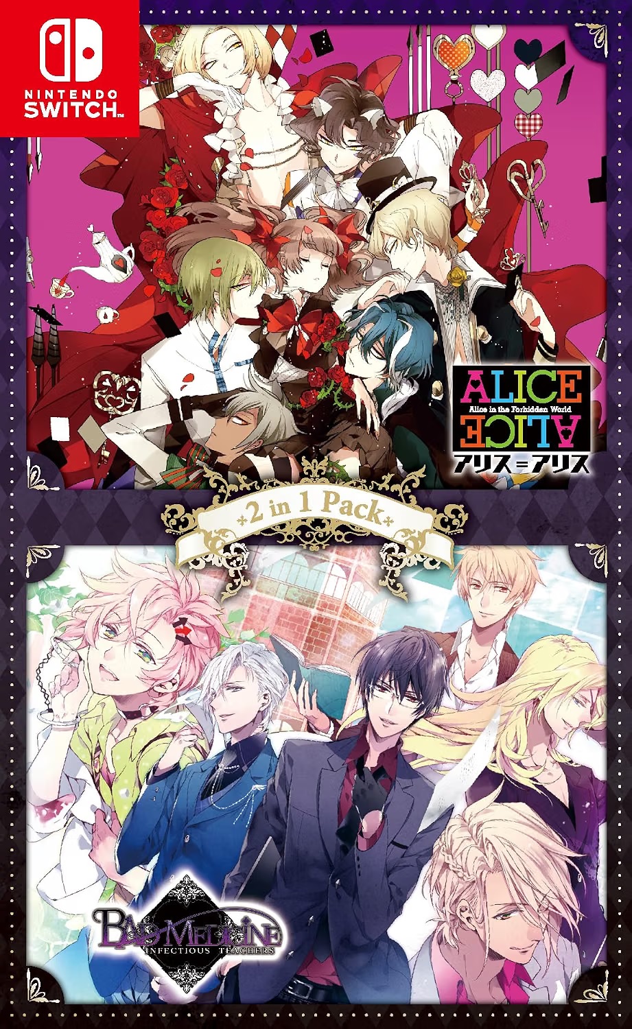 [預訂][日版] NS ALICE＝ALICE ＆ BAD MEDICINE 2 in 1 Pack(訂價HKD339)(訂金HKD100)