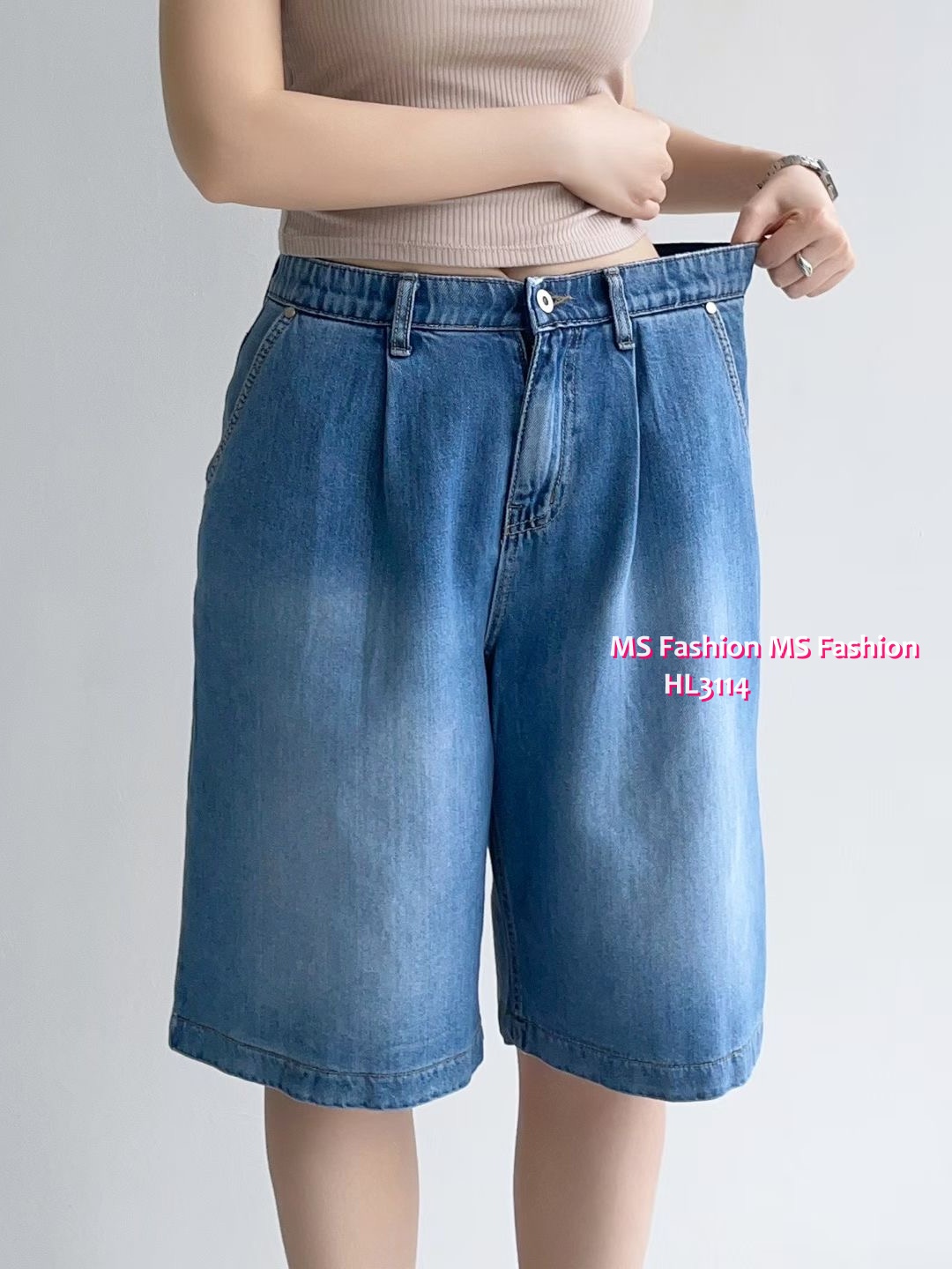 HL3114 韓國👖Howluk單摺短牛
