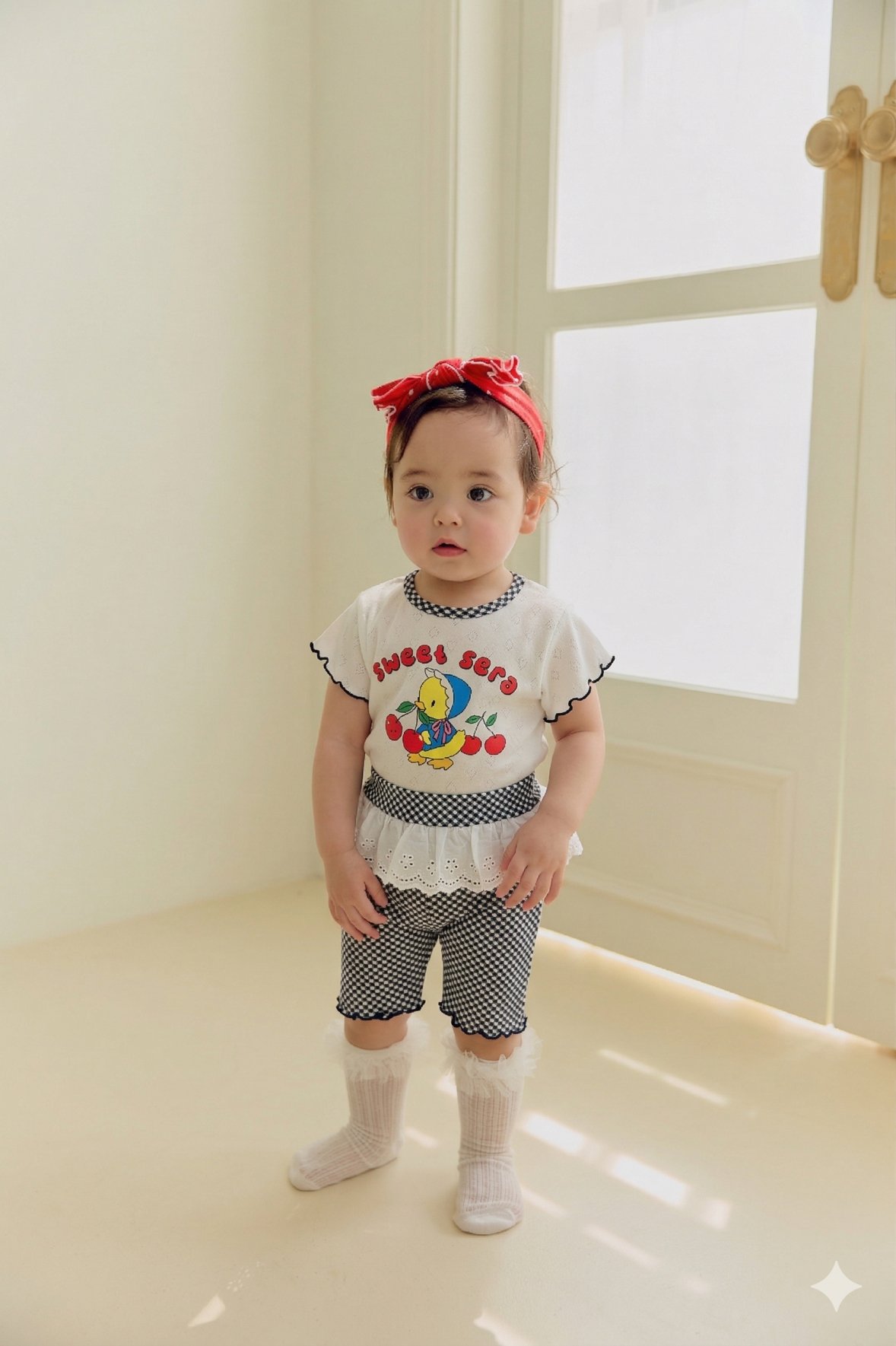 可愛鴨子套裝