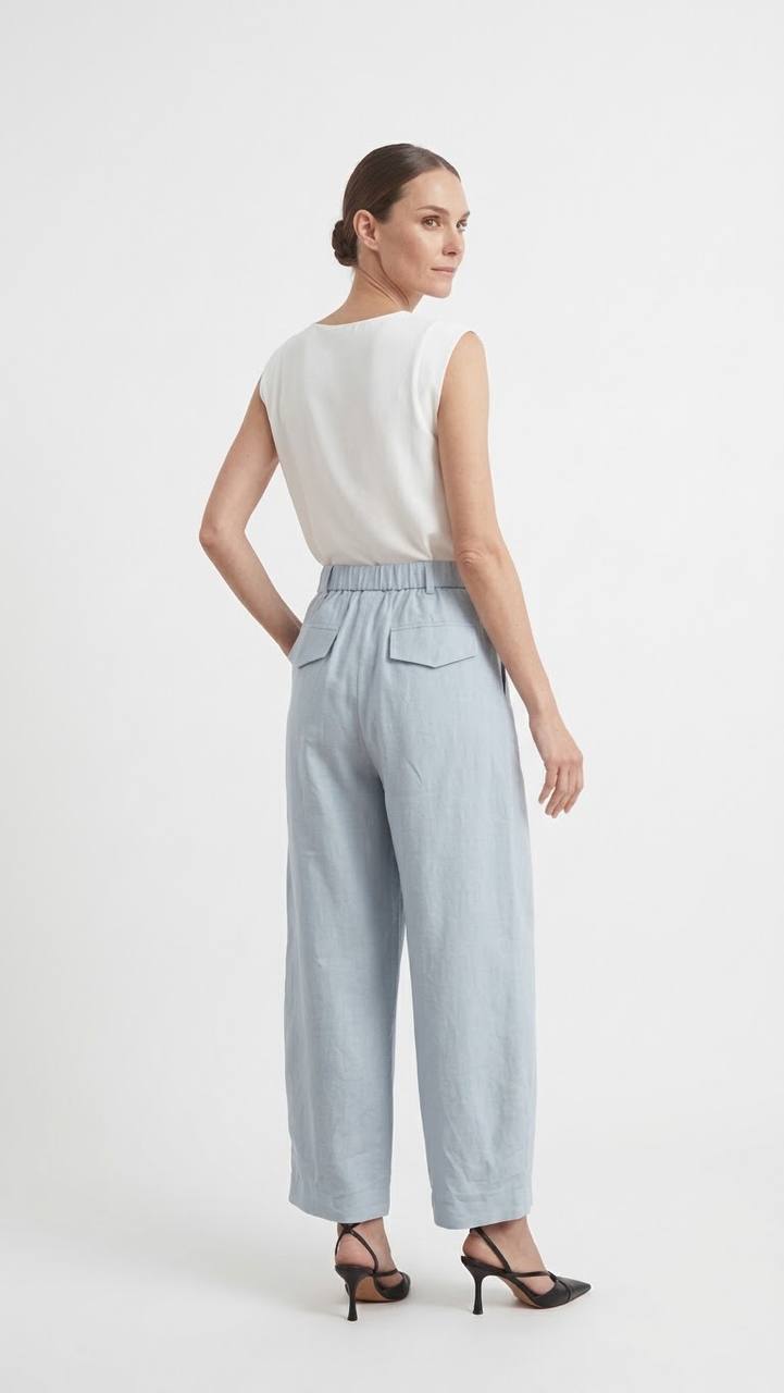 W6683A - Lumi Wide Leg Pants 