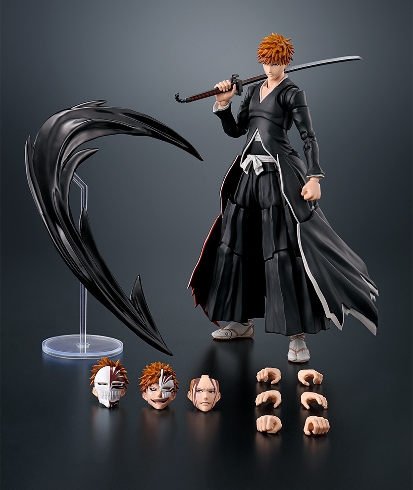 日版 S.H.Figuarts SHF Bleach 死神 黑崎一護 - 月牙天衝 version - TAMASHII NATIONS