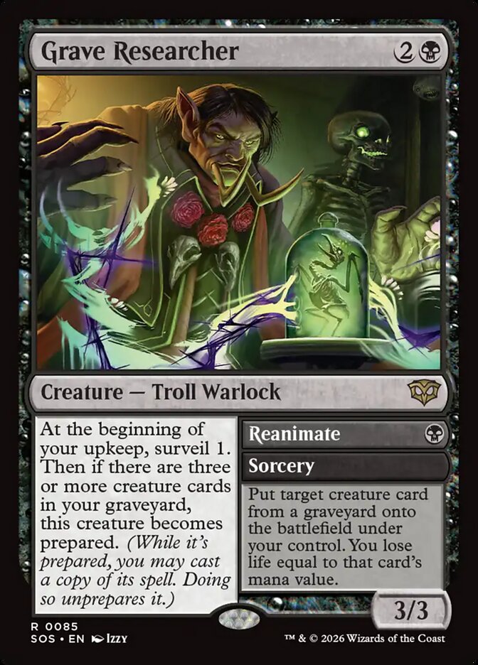 [EN] Grave Researcher // Reanimate [SOS-085] R