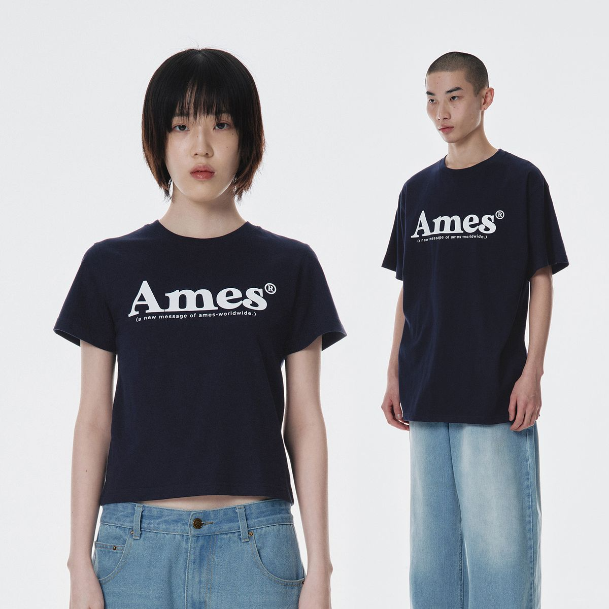 [Ames Worldwide] BASIC LOGO TEE (11款)