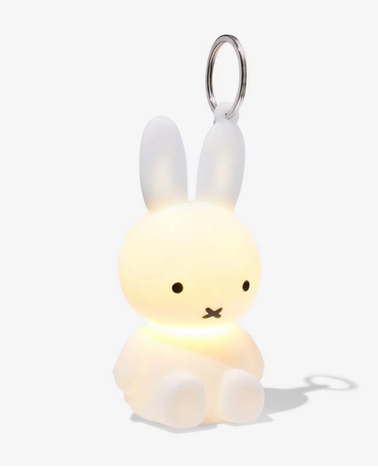 Miffy keychain with light
