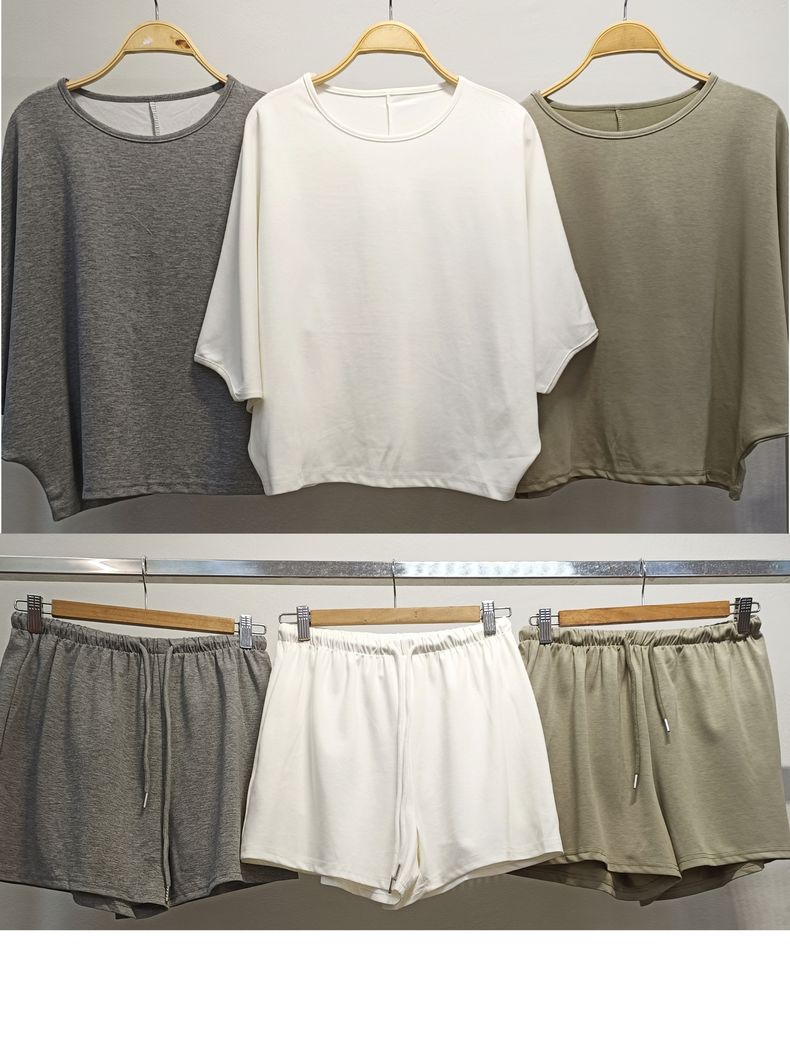 6113 Batwing Tee Fully Rubber Short Pants