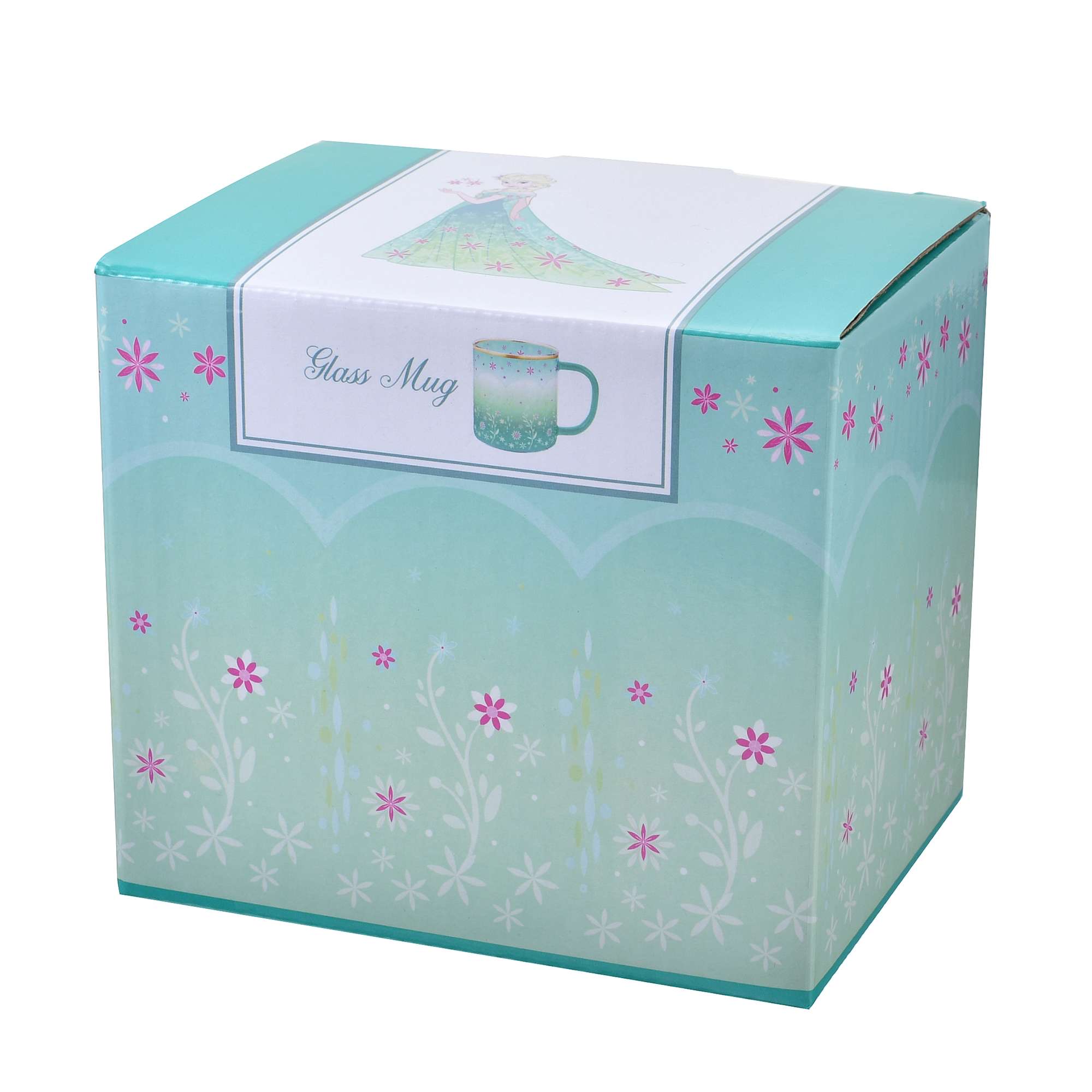 🎀【預訂】 Frozen Fever Elsa Mug Heat-Resistant Glass 