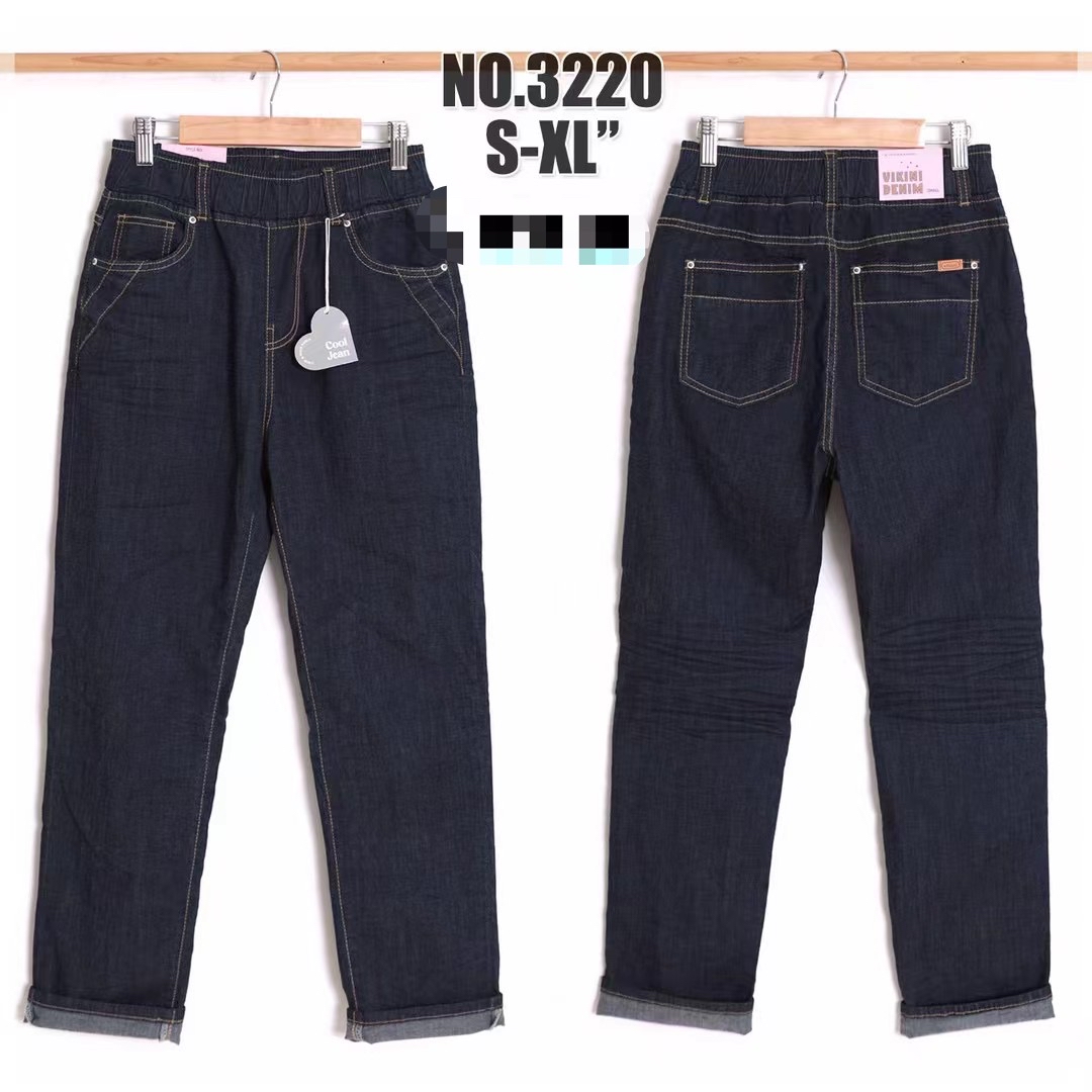 全橡筋腰Cool Jeans 