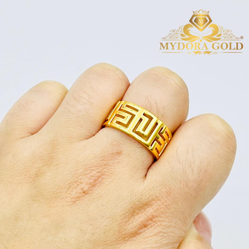 MYDORA Cincin Golden Maze L (5G) l EMAS 916/22K