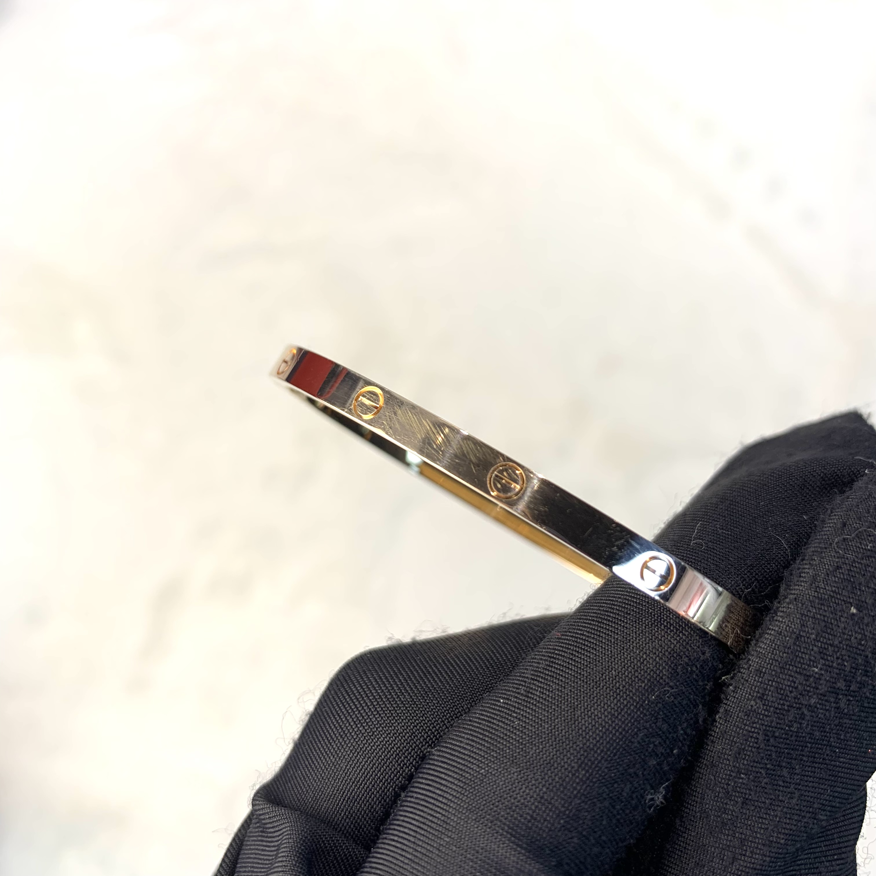 Cartier卡地亞 18k玫瑰金 love 窄款 16碼 熱門尺寸款❤️‍🔥