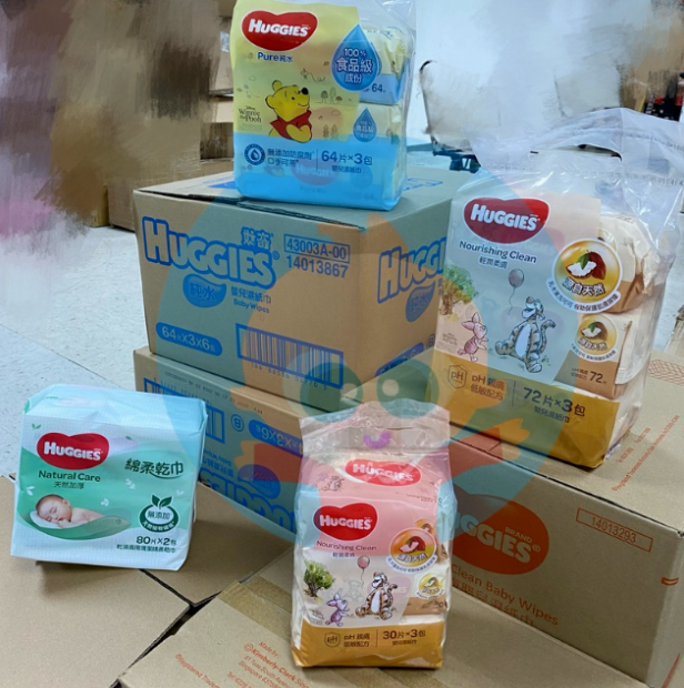 Huggies (天然加厚) 綿柔乾巾 - 80片x2包 (現貨)