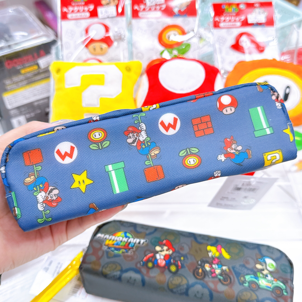 日本直送super Mario 新款文具產品筆袋髮夾